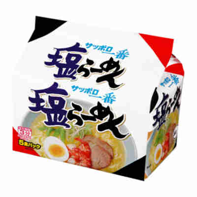 【1ケース】サッポロ一番 塩らーめん　サンヨー食品　5食パック　6個入り